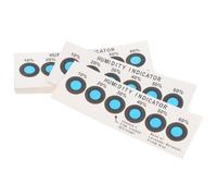 IDEANATEGRATE Cartes de Contrôle D'humidité 50pcs en Papier Absorbant pour Composants Électroniques Sensibles, Détection à 6 Points, Surveillance de L'humidité en Entrepôts et Armoires