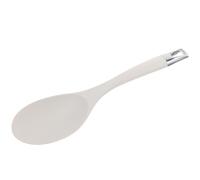 IDEANATEGRATE Cuillère à Riz en Silicone Beige Résistante la Chaleur, Facile à Nettoyer, Spatule Pratique Cuisine Professionnelle en Hôtel ou Restaurant