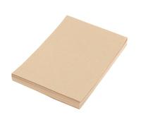 IDEANATEGRATE Papier à Lettres Vintage Ligné Kraft 100 Feuilles Format A5 Papier à Écrire Rétro Lisse pour Calligraphie et Correspondance Élégante