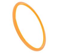 IDEANATEGRATE Pièce de Rechange Facile à Installer Orange Joint D'étanchéité en Silicone pour Autocuiseur Compatible Couvercle de Marmite à Pression