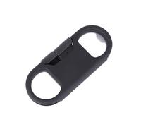 IDEANATEGRATE Porte-clés avec Ouvre-bouteille Intégré Câble de Chargement Multifonction Matériau Abs et Métal, Design Chic pour Voyage et Usage Extérieur