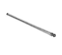 IDEANATEGRATE Tige D'essieu en Fer Argenté pour Poubelle Roulante Extérieure, Pièces D'accessoires Compatibles, Installation Facile et Large Compatibilité