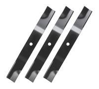IDEASURE 04771200 Lot de 3 lames de tondeuse à gazon à levage élevé pour tondeuse à gazon de 132,1 cm, compatibles avec Ariens IKON X, XL, XD, Edge, Gravely ZT X, ZT XL Series Zero Turn