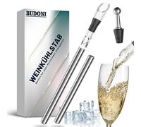Idee Cadeau Homme Femme Noel: Accessoire Vin Rafraichisseur de Bouteille de Vin Gadget Insolite Utile Cadeau Homme Original Anniversaire Secret Santa Maman Couple Collègue Refroidisseur Bouteille Vin