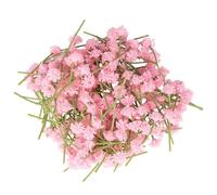 Ideen mit Herz Branches de fleurs décoratives | Gypsophile | Fleurs artificielles | Décoration | 40 g | 5 cm de long | Ø 1,3 cm (rose)