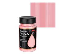 Ideen mit Herz Peinture laquée de qualité supérieure - Haute brillance - 90 ml - Idéale pour bois, polystyrène, plastique, verre, céramique (vieux rose)