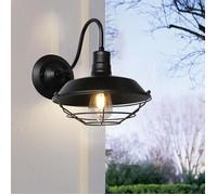IDEGU Lampe Murale en Fer Forge Industrielle Applique Murale Vintage Style Edison pour Salon Chambre