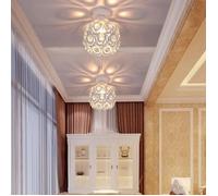 IDEGU Lot de 2 Plafonnier Retro en Métal Design Lustre Lumière Style Industrielle pour Couloir Salon