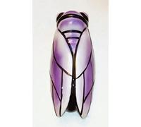 IDELLIA Cigale en CÉRAMIQUE Violet Motif Moderne TRÈS Grand MODÈLE 30 CM