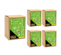 Idena 30256-5 - Micro guirlande lumineuse LED avec 20 LED en blanc chaud, 5 pièces, avec prise USB, 1,25 m de long chacune, décoration pour l'intérieur, décoration de fête, de Noël, pour un mariage