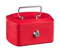 Idena 50026 - Caissette à monnaie 6", taille 155 x 120 x 90 mm, couleur rouge, 1 pièce
