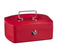 Idena 50038 - Caissette à monnaie 10", taille 255 x 200 x 90 mm, couleur rouge, 1 pièce