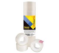 Idena 631043 - Film adhésif transparent, 19 x 33 mm, 8 rouleaux