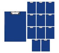 Idena 90295 - Pochette de classeurs pour feuilles A4, 12 pièces, format vertical, revêtue en PVC