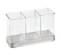 iDesign 67280EU Forma Pack de 2 Organiseurs de Couvert Acier Inoxydable Brossé Multicolore 19 x 7 x 12,5 cm