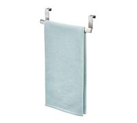 iDesign Axis Porte-Serviette incurvé, Petit sèche-Serviette en Acier Inoxydable, argenté