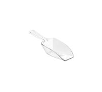 iDesign Basic Pelle de Cuisine, Petite Pelle en Plastique, Lot de 8 Mesurettes, Transparent