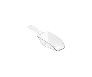 iDesign Basic Pelle de Cuisine, Petite Pelle en Plastique, Lot de 8 Mesurettes, Transparent