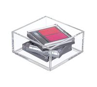 iDesign Clarity Organisateur de Maquillage, Petit Box Cosmétique en Plastique Sans Bpa, Présentoir Maquillage Transparent