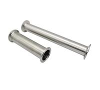IDGTTLDF 1PC 304 Quick fit Pipe OD51mmX64 clamp Type Quick Pipe Straight Through Chuck Pipe 300mm