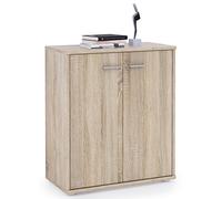 IDIMEX Buffet Salle à Manger FIRMIN L 60 cm Coloris chêne Sonoma avec 2 Portes bahut Bas Meuble de Rangement Style Moderne Commode vaisselier 60 x 70 x 30 cm