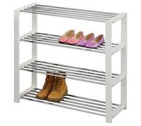 IDIMEX Etagère à Chaussures Arina 4 tablettes Blanc
