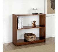 IDIMEX Etagère Regale Rangement sur Pied ou étagère Murale avec 3 Niveaux, en Bois Massif Coloris châtaignier