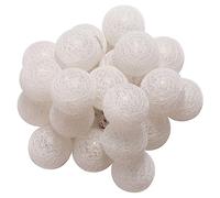 IDIMEX Guirlande LED Amici à Boules Blanches, Guirlande Lumineuse d'intérieur avec 20 Boules