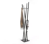 Porte-manteaux VITUS portant à vêtements design contemporain structure en métal laqué noir