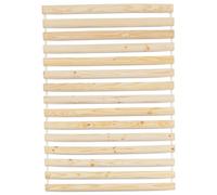 IDIMEX Sommier en pin Massif 15 Lattes sans Cadre Couchage 140 x 200 cm
