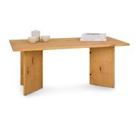 IDIMEX Table Basse MESA pour Salon en Bois Massif Finition laquée, Design rectangulaire Moderne, Pieds angulaires, 110 x 45 x 60 cm