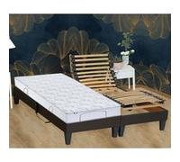 Idliterie - Matelas de relaxation 100% latex 3 zones fabrique en france - 90x200cm G