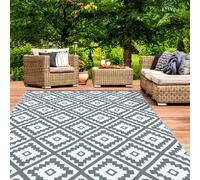 IDMARKET Bahamas Tapis Gris Grand Format