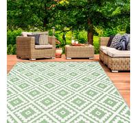 IDMARKET Bahamas Tapis Vert Grande Taille