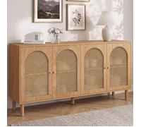 Buffet 160cm bois cannage