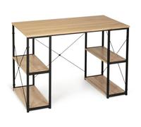 IDMarket Bureau double DETROIT design industriel Noir