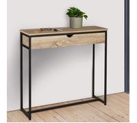 IDMarket - Console 1 tiroir Detroit Design Industriel