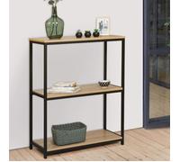 IDMARKET Console 3 niveaux DETROIT design industriel