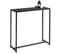 IDMarket - Console Davis en métal Noir Mat Design Industriel