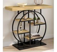 IDMarket Console étagère OLA – design industriel