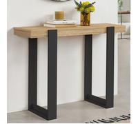 IDMARKET Console PHOENIX bois et noir