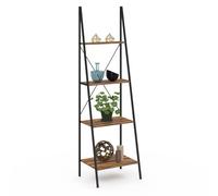 Etagère Échelle 4 Niveaux Dayton Effet Vieilli Design Industriel 170 Cm Multicolore