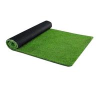 IDMarket - Gazon synthétique artificiel 1x10 M 30 mm d'épaisseur pour jardin et balcon