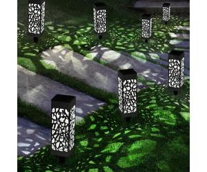 IDMARKET Lot de 10 lampes solaires extérieures MOLLY