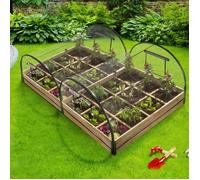 IDMARKET Lot de 2 carrés potager