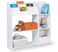 IDMarket - Meuble de Rangement Enfant Emma Bois et Blanc
