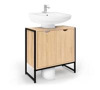 IDMarket - Meuble sous lavabo Salle de Bain Detroit Design Industriel