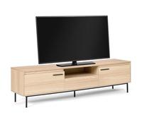 IDMarket - Meuble TV 180 cm Seattle avec rangements Design Industriel