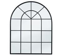 IDMarket Miroir verrière arche – design industriel – 80 x 100 cm