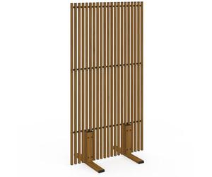 IDMarket - Paravent extérieur ajouré Claustra décoratif extérieur 80 x 150 cm Effet Bois